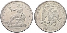 STATI UNITI D’AMERICA. Federazione. Dollaro 1877, zecca di San Francisco. Ar gr. 27,13 KM#108. Piacevole, SPL