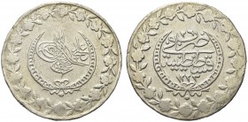 TURCHIA. Muhammad II, 1808-1839. 5 Piastre. Ar gr. 16,00 KM#591. SPL