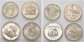 LOTTI. Lotto di n. 37 monete in argento mondiali dal 1800 al 1980 con interesssanti tipologie per rarità e conservazione. Ar Da esaminare. Da SPL a PR...