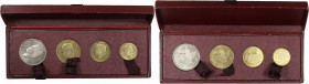 Monaco, Rainier III - ESSAIS 10 francs, 20 francs, 50 francs et 100 francs 1950 

SPL 

Dans leur boitier rouge d'origine.