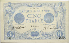France - 5 francs Bleu 10 novembre 1916 
Alphabet T.14859 / Numéro 401

F.02.45
SUP

Deux trous d'épingle, un pli vertical et de petites taches pour c...