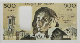 France - 500 francs Pascal 5 octobre 1978 
Alphabet M.96 / Numéro 19805

F.71.18
Pr. Neuf

Magnifique exemplaire avec juste quelques froissures de man...