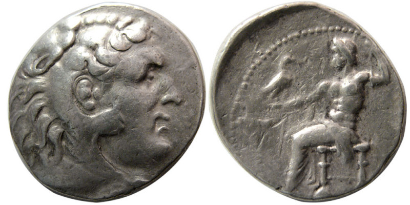 KINGS of MACEDON. Alexander III, 336–323 AR Tetradrachm (17.04 gm; 28 mm). Posth...