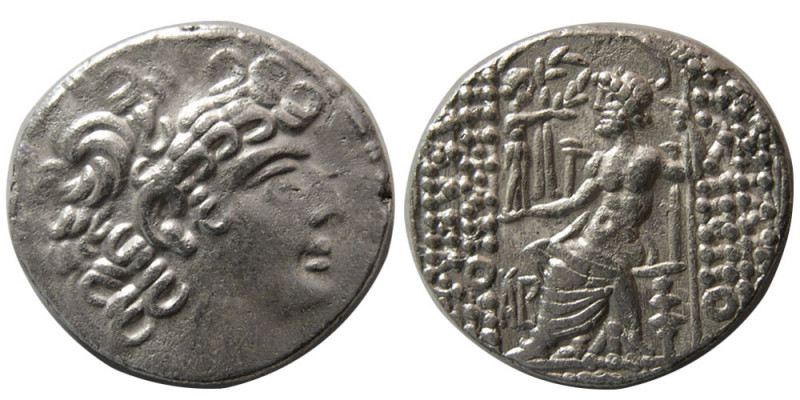 SELEUKID KINGS, Philip Philadelphos. 89-83 BC. AR Tetradrcahm (14.88 gm; 25 mm)....
