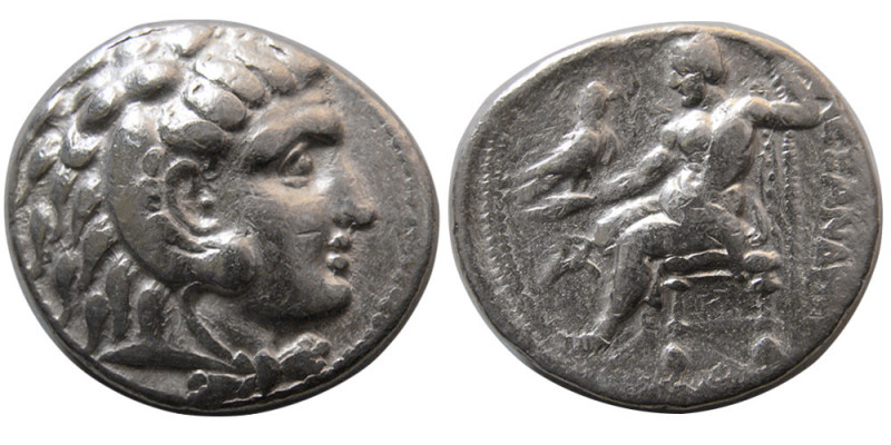 KINGS of MACEDON. Alexander III. 336-323 BC. AR Tetadrachm (17.00 gm; 27 mm). He...