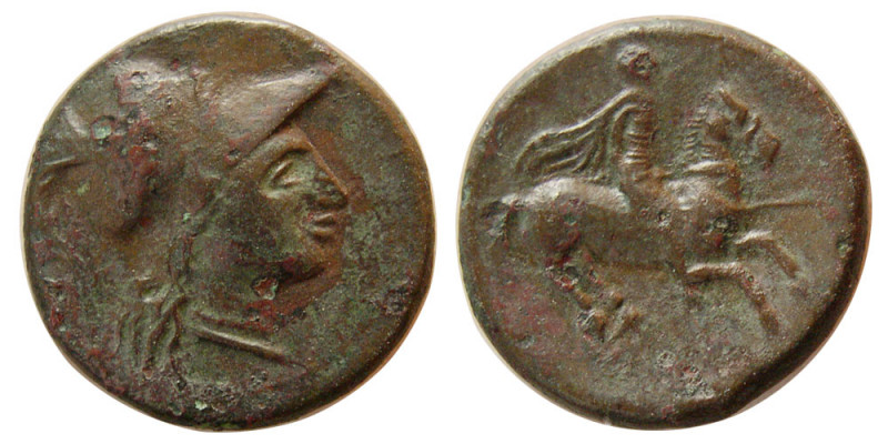 SYRACUSE, Agathacoles. 317-289 BC. Æ (3.80 gm; 17 mm). Struck circa 310-309 BC. ...