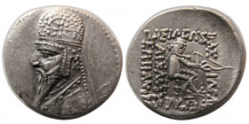 KING of PARTHIA.  Mithradates III. Circa 87-79 BC. AR Drachm