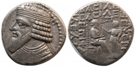 KING of PARTHIA. Gotarzes II. Circa AD 44-51. AR Tetradrachm