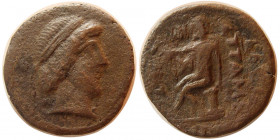 KINGS of CHARACENE. Attambelos IV. Ca. AD. 54/5-64/5. Æ Tetradrachm