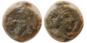 KINGS of PARTHIA. Vologases IV. 147-191 AD. Æ Dichalkoi