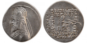 KING of PARTHIA. Mithradates III. 87-80 BC. AR Drachm.