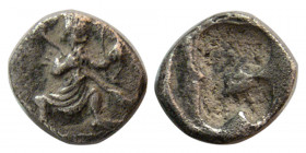 ACHAEMENID EMPIRE. Time of Artaxerxes II to Darios III.  AR 1/16 Siglos