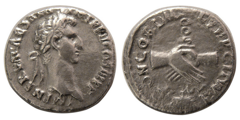 ROMAN EMPIRE. Nerva. AD. 96-98. AR Denarius (2.54 gm; 17 mm). Rome, AD 96. IMP N...