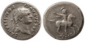 ROMAN EMPIRE. Domitian. 81-96 AD. AR Denarius.