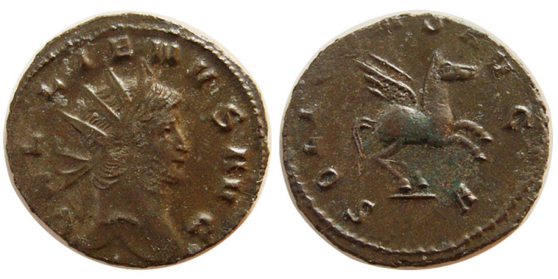 ROMAN EMPIRE. Gallianus. 253-268 AD. Æ Antoninianus (2.80 gm; 20 mm). RSC IV 979...