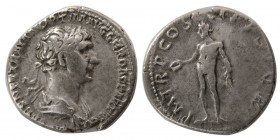 ROMAN EMPIRE. Trajan. 98-117 AD. AR Denarius