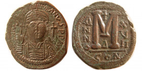 BYZANTINE EMPIRE. Justinian I. 527-565. Æ Follis
