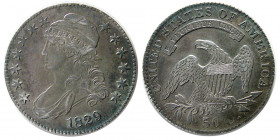 UNITED STATES. 1829. Fifty Cents (Half-Dollar).