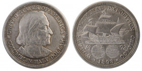 UNITED STATES. 1893. Half Dollar. World's Columbian Exposition.