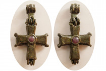 BYZANTINE EMPIRE. Ca. 10th-11th. Century AD. Bronze Cross