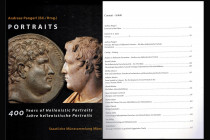 Andreas Pangerl's ""400 Years of Hellenistic Portraits"" Book. Published n Munich, Germany.