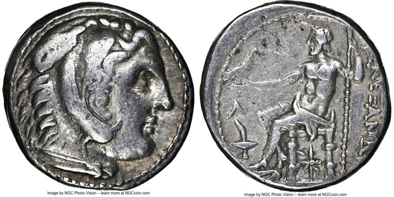 MACEDONIAN KINGDOM. Alexander III the Great (336-323 BC). AR tetradrachm (25mm, ...