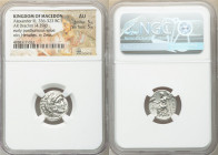 MACEDONIAN KINGDOM. Alexander III the Great (336-323 BC). AR drachm (17mm, 4.29 gm, 11h). NGC AU 5/5 - 5/5. Posthumous issue of Magnesia, ca. 319-305 ...