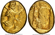 ACHAEMENID PERSIA. Time of Artaxerxes II-Darius III (ca. 400-336 BC). AR daric (18mm, 8.36 gm). NGC Choice XF 5/5 - 4/5. Lydo-Milesian standard. Sarde...