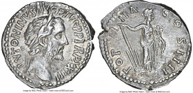 Antoninus Pius (AD 138-161). AR denarius (17mm, 12h). NGC Choice XF. Rome, AD 159-160. ANTONINVS AVG PIVS P P TR P XXIII, laureate head of Antoninus P...