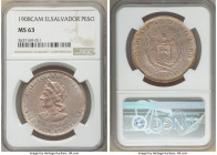 Republic Peso 1908-C.A.M. MS63 NGC, San Salvador mint, KM115.1. Heavily toned in lighter pastel colors. 

HID09801242017

© 2020 Heritage Auctions...