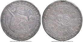 Saxony. Christian II, Johann Georg & August 2-Taler 1602-HB VF Details (Mount Removed) NGC, Dresden mint, Dav-7560. 57.86gm. Hans Biener mint master. ...
