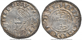 William I, the Conqueror (1066-1087) Penny ND (1066-1068?) AU55 NGC, London mint, Godwine as moneyer, Profile/Cross Fleury, S-1250, N-839. 1.35gm. 
...