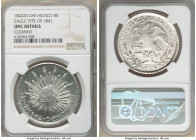 Republic 8 Reales 1842 Zs-OM UNC Details (Cleaned) NGC, Zacatecas mint, KM377.13, DP-Zs22. Eagle type of 1841.

HID09801242017

© 2020 Heritage Au...
