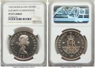 Elizabeth II Proof Crown 1953 PR67 Cameo NGC, KM30. Frosted devices, mirrored fields. 

HID09801242017

© 2020 Heritage Auctions | All Rights Rese...