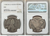 Catherine II Rouble 1768 CПБ-CA G6 NGC, St. Petersburg mint, KM-C67a.2.

HID09801242017

© 2020 Heritage Auctions | All Rights Reserved