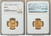 Republic gold Pond 1898 MS61 NGC, Pretoria mint, KM10.2. AGW 0.2352 oz. 

HID09801242017

© 2020 Heritage Auctions | All Rights Reserved