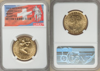 Confederation gold "Lucerne Shooting Festival" 100 Francs 1939-B MS64+ NGC, Bern mint, KM-XS21.

HID09801242017

© 2020 Heritage Auctions | All Ri...