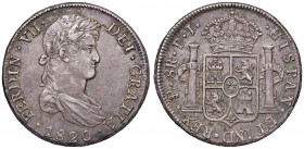 BOLIVIA Fernando VII (1808-1824) 8 Reales 1820 - KM 84 AG (g 27,10) 

 

BB+