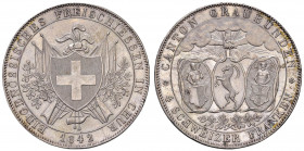 SVIZZERA Graubunden - 4 Franken 1842 - HMZ 1340a AG (g 28,27)

 

qFDC