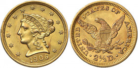 USA 2,50 dollari 1906 - KM 72 AU (g 4,18)

 

qFDC