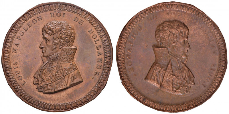 MEDAGLIE NAPOLEONICHE DEL 1806 E 1807 Medaglia 1806 Luigi Napoleone re d’Olanda ...