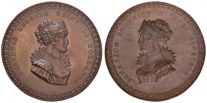 MEDAGLIE NAPOLEONICHE DEL 1806 E 1807 Medaglia 1806 Ortensia regina d’Olanda - O...