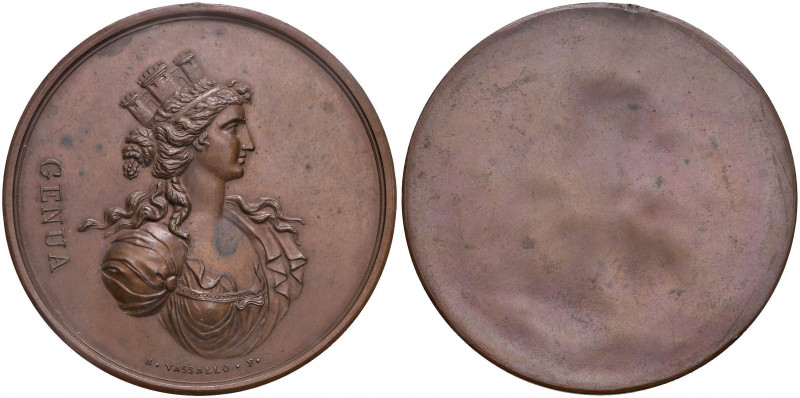 MEDAGLIE NAPOLEONICHE DEL 1806 E 1807 Medaglia 1806 Premio dell’Accademia di Gen...