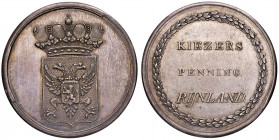 MEDAGLIE NAPOLEONICHE DEL 1806 E 1807 Medaglia 1806 Elettori di Rijnland - D/ Armi sormontate da corona imperiale di Rijnland, area lungo il Ouderijn ...