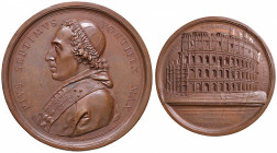 MEDAGLIE NAPOLEONICHE DEL 1806 E 1807 Medaglia 1806 Durante il pontificato di Pio VII il Colosseo viene restaurato - Opus: Mercandetti - Bramsen manca...