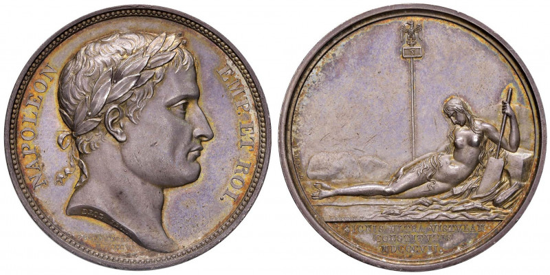 MEDAGLIE NAPOLEONICHE DEL 1806 E 1807 Medaglia 1807 L’armata francese oltrepassa...