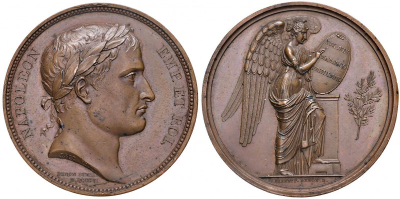 MEDAGLIE NAPOLEONICHE DEL 1806 E 1807 Medaglia 1807 Battaglia di Friedland - Opu...