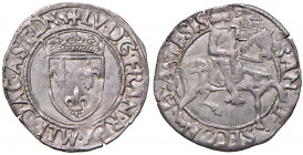 ASTI Ludovico XII re di Francia (1498-1515) Cavallotto - MIR 80 AG (g 4,03) RRR Bellissimo esemplare per questo tipo di moneta, in particolare è ben n...