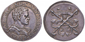 FIRENZE Cosimo I de Medici (1537-1574) Medaglia - Opus: Domenico di Polo de’ Vetri (attribuito) - Armand II, 198, 3; Bargello 335 AG (g 9,39 - Ø 29 mm...
