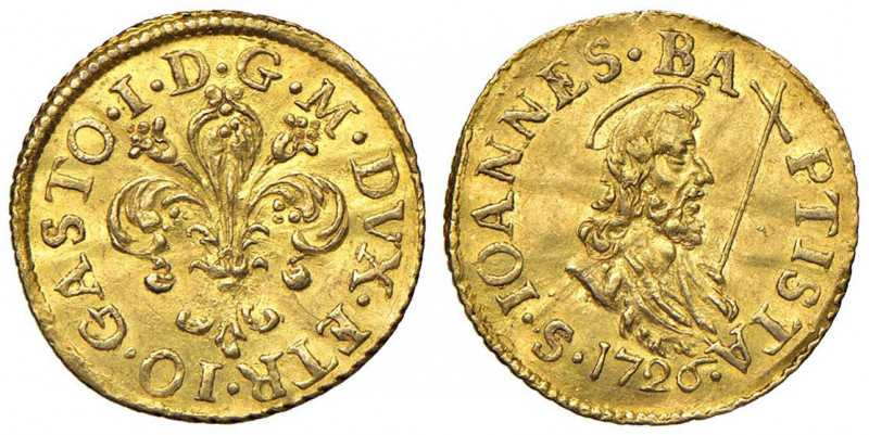 FIRENZE Gian Gastone (1723-1737) Mezzo fiorino 1726 - MIR 346 (indicato R/3) AU ...